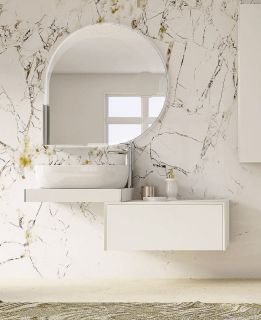 Подвесной шкафчик Cezares с выдвижным ящиком 41790 Bianco Opaco, 50x43x30